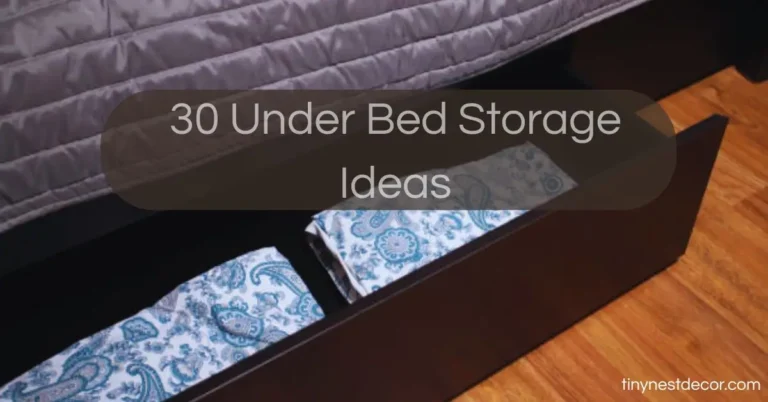 30 Under Bed Storage Ideas