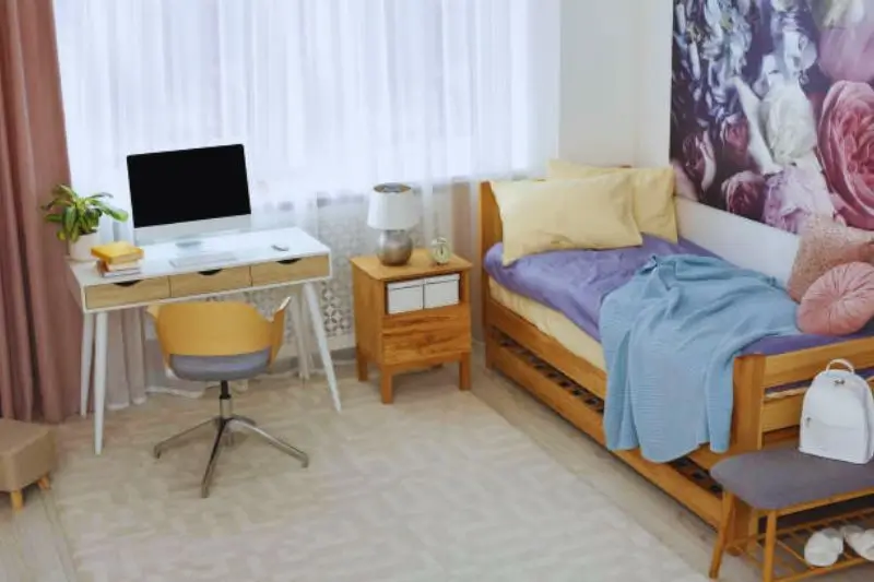 flat filing box with hanging folders under bed